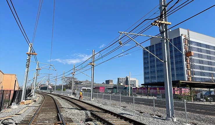 MBTA Green Line Extension (GLX) OCS